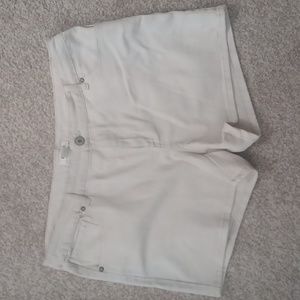 Cato womens short strech sz 14 basic trabel beach Cruise tropical neutral